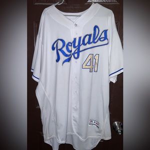 Kansas City Royals Majestic Authentic Danny Duffy Jersey